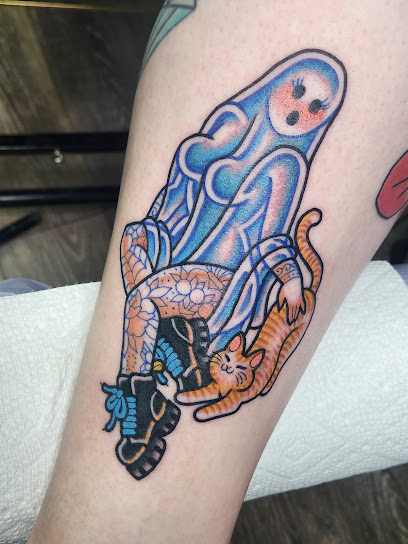 Cerulean Electric Tattoo — photo