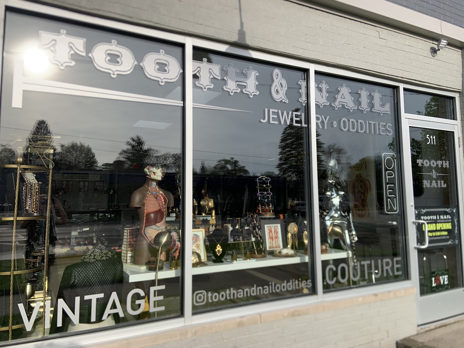 Tooth & Nail jewelry oddities in Ferndale